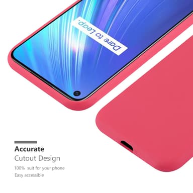 Skal Realme Narzo 4G Fodral Case (Röd)
