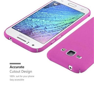 Samsung Galaxy J1 2015 Skal Fodral Case (Rosa)