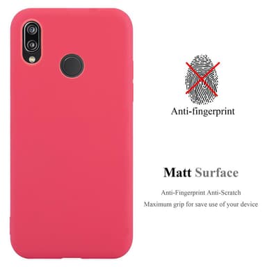 Skal Huawei P20 LITE 2018 / NOVA 3E Fodral Case (Röd)
