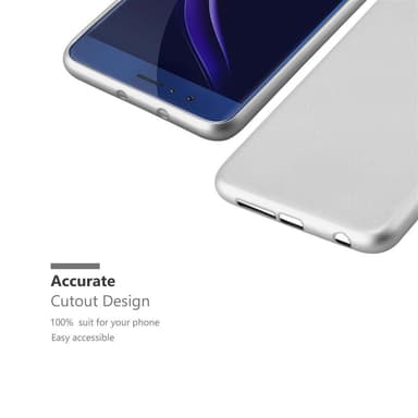 Skal Honor 8 / 8 PREMIUM Fodral Case (Silver)