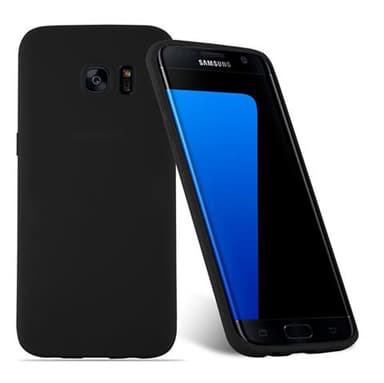 Skal Samsung Galaxy S7 EDGE Fodral Case (Svart)