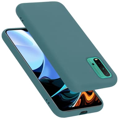 Xiaomi RedMi 9T / POCO M3 Skal Fodral Case (Grön)