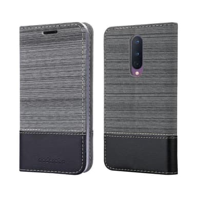 OnePlus 8 Plånboksfodral Skal (Grå)