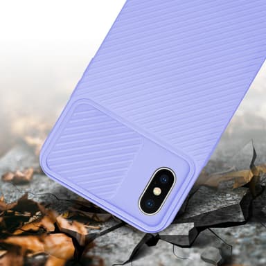 Skal iPhone X / XS Fodral Case (Lila)
