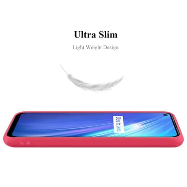 Skal Realme Narzo 4G Fodral Case (Röd)