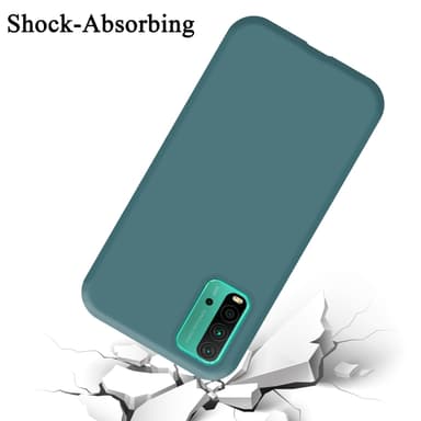 Xiaomi RedMi 9T / POCO M3 Skal Fodral Case (Grön)
