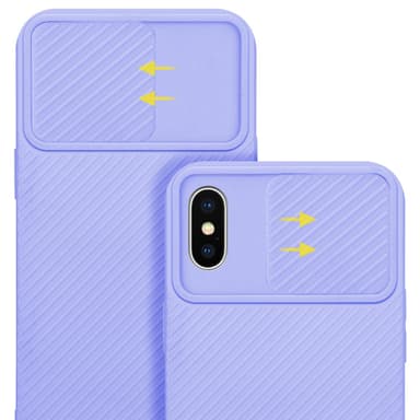Skal iPhone X / XS Fodral Case (Lila)