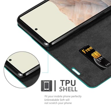 Google PIXEL 6 Skal Fodral Case (Turkos)