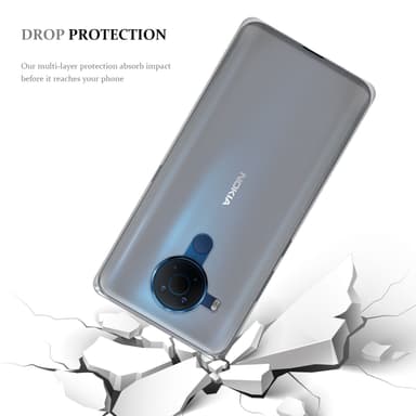 Nokia 5.4 Skal Fodral Case (Transparent)