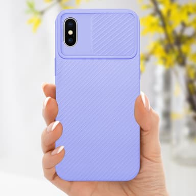 Skal iPhone X / XS Fodral Case (Lila)