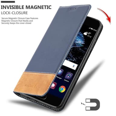 Huawei P10 Skal Fodral Case (Blå)