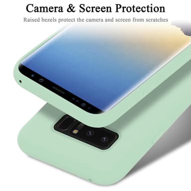 Samsung Galaxy NOTE 8 Skal Fodral Case (Grön)