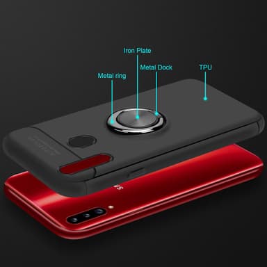 Samsung Galaxy A20s Skal Fodral Case (Svart)
