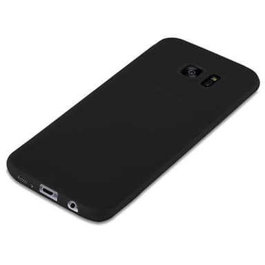 Skal Samsung Galaxy S7 EDGE Fodral Case (Svart)