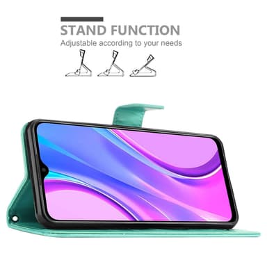Sony Xperia 10 II Plånboksfodral Skal (Blå)