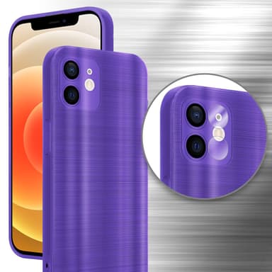 iPhone 12 Skal Fodral Case (Lila)