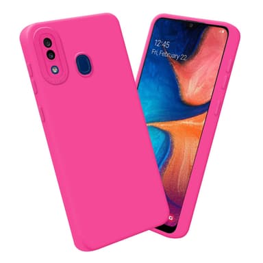Samsung Galaxy A20 / A30 / M10s Skal Fodral Case (Rosa)