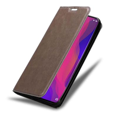 Oppo FIND X Skal Fodral Case (Brun)