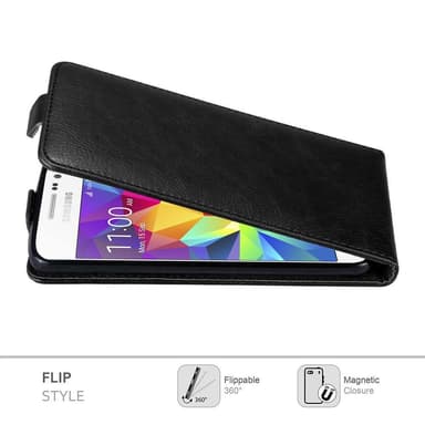 Samsung Galaxy GRAND PRIME Flipfodral Skal (Svart)