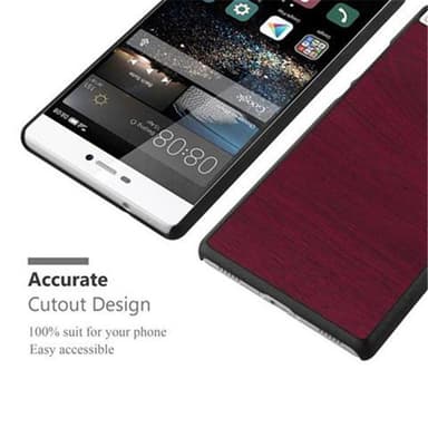 Huawei P8 Skal Fodral Case (Röd)