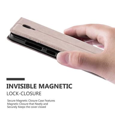 ZTE Blade L5 PLUS Skal Fodral Case (Brun)