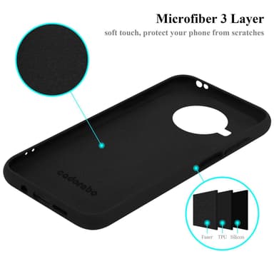 Xiaomi Mi 10T LITE Skal Fodral Case (Svart)