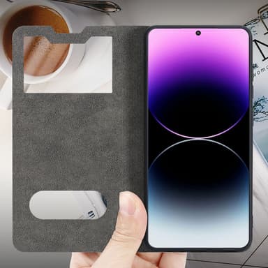 Samsung Galaxy S21 5G Plånboksfodral Skal (Svart)