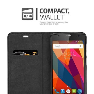ZTE Blade L5 PLUS Skal Fodral Case (Brun)