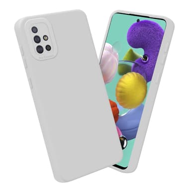 Samsung Galaxy A51 4G / M40s Skal Fodral Case (Vit)