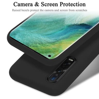 Oppo FIND X2 PRO Skal Fodral Case (Svart)