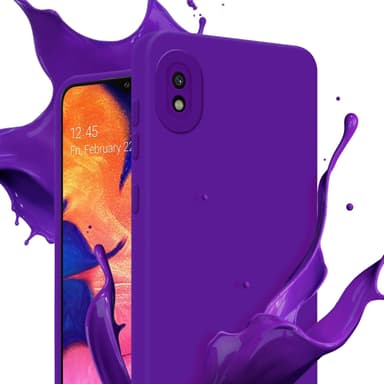 Samsung Galaxy A10 Skal Fodral Case (Lila)