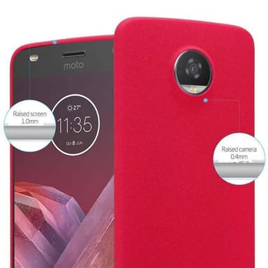 Skal Motorola MOTO Z2 Fodral Case (Röd)