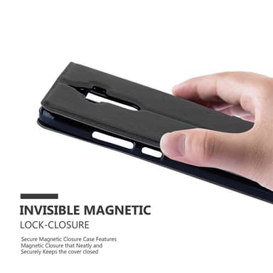 Huawei MATE 9 Plånboksfodral Skal (Svart)