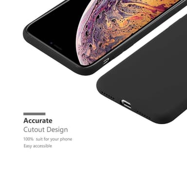 Skal iPhone XS MAX Fodral Case (Svart)