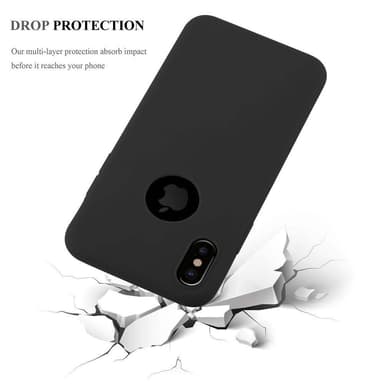Skal iPhone XS MAX Fodral Case (Svart)