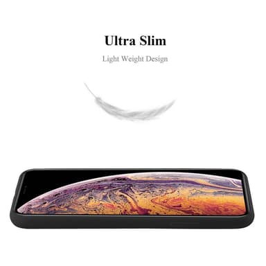 Skal iPhone XS MAX Fodral Case (Svart)