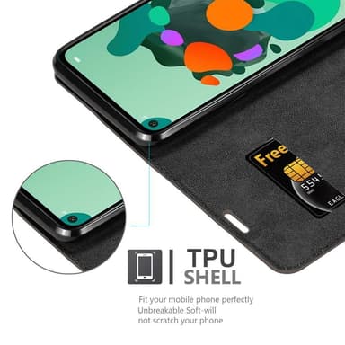 Huawei MATE 30 LITE Skal Fodral Case (Brun)