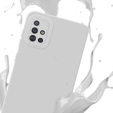 Samsung Galaxy A51 4G / M40s Skal Fodral Case (Vit)