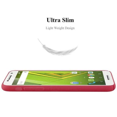 Motorola MOTO X PLAY Skal Fodral Case (Röd)