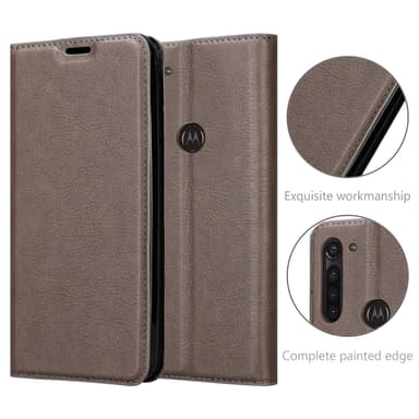 Motorola MOTO G8 POWER LITE Skal Fodral Case (Brun)