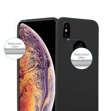 Skal iPhone XS MAX Fodral Case (Svart)