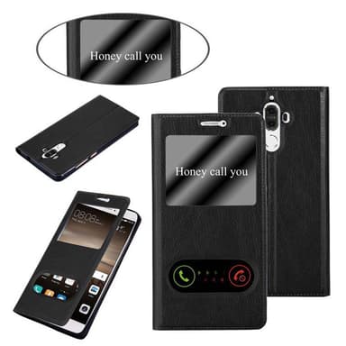 Huawei MATE 9 Plånboksfodral Skal (Svart)