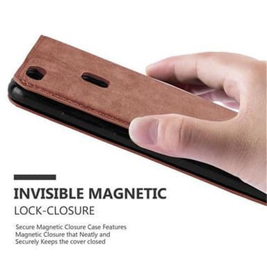 Huawei P10 LITE Skal Fodral Case (Brun)