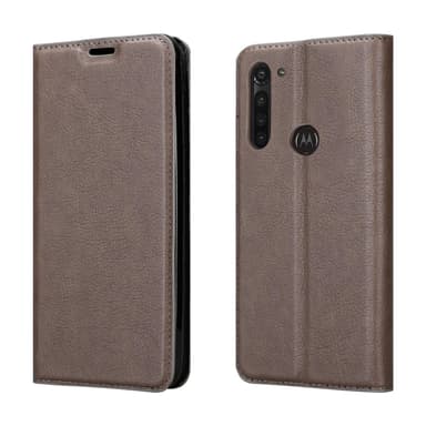 Motorola MOTO G8 POWER LITE Skal Fodral Case (Brun)