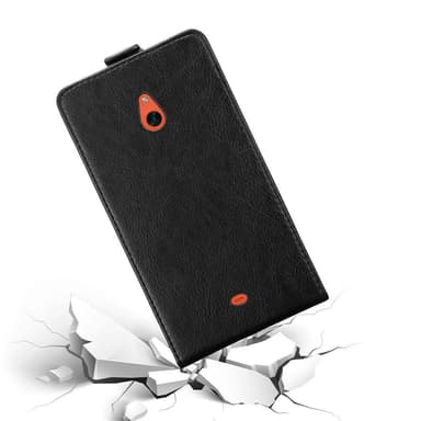 Nokia Lumia 1320 Flipfodral Skal (Svart)