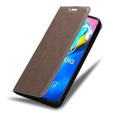 Motorola MOTO G8 POWER LITE Skal Fodral Case (Brun)
