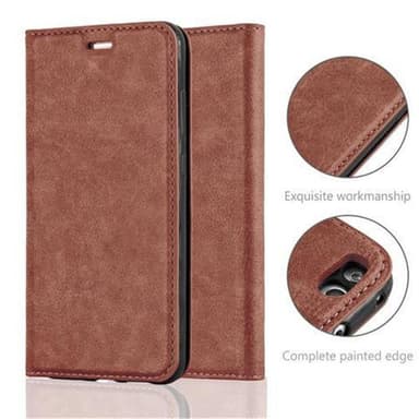 Huawei P10 LITE Skal Fodral Case (Brun)