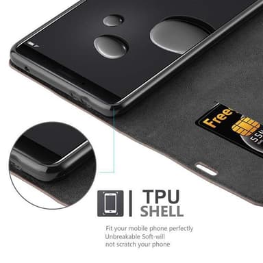 Huawei MATE 10 / NOVA 2i Skal Fodral Case (Brun)