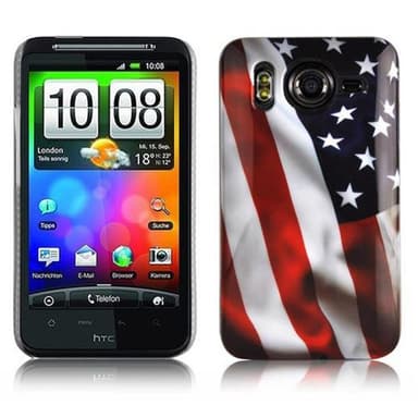 HTC Desire HD Skal Fodral Case (Röd)