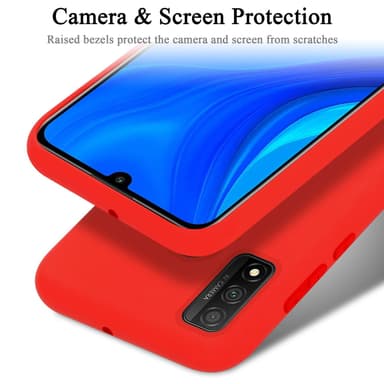 Huawei P SMART 2020 Skal Fodral Case (Röd)